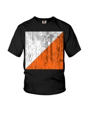 Distressed International Orienteering Flag Logo Youth T-Shirt tile