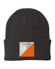 Distressed International Orienteering Flag Logo Knit Beanie tile