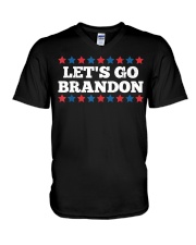 Let's Go Brandon V-Neck T-Shirt tile