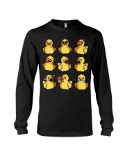Rubber Ducky Emojis Long Sleeve Tee tile