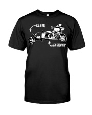 Big Wheel Tricycle Road Glide Motorcycle Classic T-Shirt front
