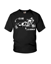 Big Wheel Tricycle Road Glide Motorcycle Youth T-Shirt tile