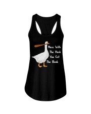 Mess With The Honk You Get The Bonk Ladies Flowy Tank tile