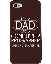 Computer Programmer Dad Phone Case tile