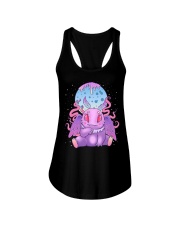 Kawaii Pastel Goth Cute Creepy Cryptid Ladies Flowy Tank tile