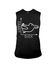 Rabbit Duck Illusion Sleeveless Tee tile