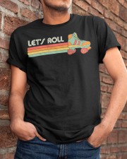 Let's Roll Roller Skating Classic T-Shirt apparel-classic-tshirt-lifestyle-26