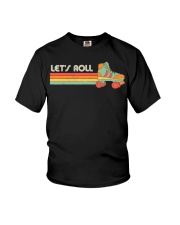 Let's Roll Roller Skating Youth T-Shirt tile