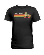 Let's Roll Roller Skating Ladies T-Shirt tile