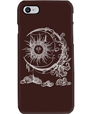 Bohemian Aesthetic Moon Sun Phone Case tile
