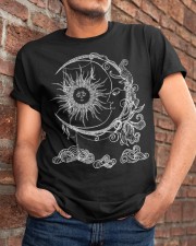Bohemian Aesthetic Moon Sun Classic T-Shirt apparel-classic-tshirt-lifestyle-26