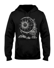 Bohemian Aesthetic Moon Sun Hooded Sweatshirt tile