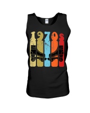 70s Roller Skate Disco Retro Unisex Tank tile