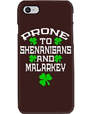 Prone To Shenanigans And Malarkey Phone Case tile