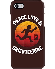 Peace Love and Orienteering Phone Case tile