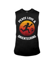 Peace Love and Orienteering Sleeveless Tee tile