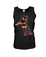 Vintage Roller Skating Unisex Tank tile