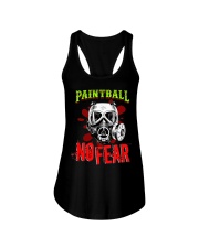 Fear Fearing Mask Playing Paintball Ladies Flowy Tank tile