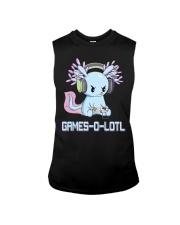 Gamesolotl Axolotl Video Gamer Sleeveless Tee tile