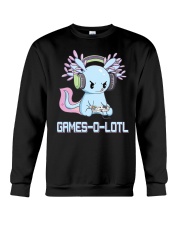 Gamesolotl Axolotl Video Gamer Crewneck Sweatshirt tile