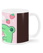 Cute Cottagecore Frog Strawberry Retro 90s Kawaii Aesthetic Mugs tile