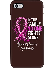 In This Family No One Fights Alone Phone Case tile
