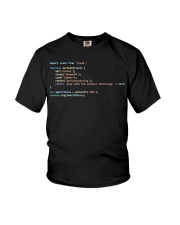 AWS eat sleep code repeat Youth T-Shirt tile