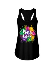 Mardi Gras Ladies Flowy Tank tile