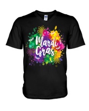 Mardi Gras V-Neck T-Shirt tile
