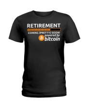 Bitcoin Crypto Retirement Ladies T-Shirt tile