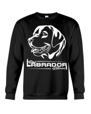 Black Labrador Retriever Dad And Mom Crewneck Sweatshirt tile