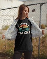Id Rather Be Tai Chi Classic T-Shirt apparel-classic-tshirt-lifestyle-07