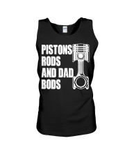 Pistons Rods And Dad Bods Custom Unisex Tank tile