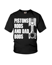 Pistons Rods And Dad Bods Custom Youth T-Shirt tile