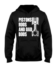 Pistons Rods And Dad Bods Custom Hooded Sweatshirt tile