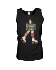 80's Rollerskates Unisex Tank tile