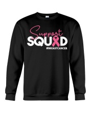 Breast Cancer Support Squad Crewneck Sweatshirt tile
