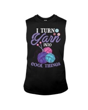 I Turn Yarn Into Cool Things Crocheting Crochet Sleeveless Tee tile