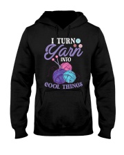 I Turn Yarn Into Cool Things Crocheting Crochet Hooded Sweatshirt tile