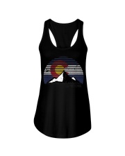 Keystone Colorado x CO Flag Mtn Top T-Shirt Ladies Flowy Tank tile