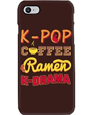 K-Pop Coffee Ramen K-Drama Phone Case tile