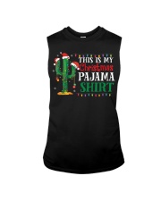 This Is My Christmas Pajama Shirt Cactus Sleeveless Tee tile