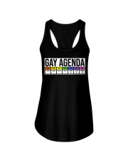 LGBT Feminist Agenda Homo Ladies Flowy Tank tile