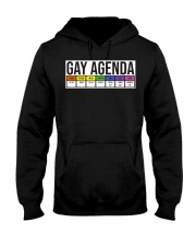 LGBT Feminist Agenda Homo Hooded Sweatshirt tile