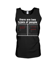 there are two types of people Unisex Tank tile