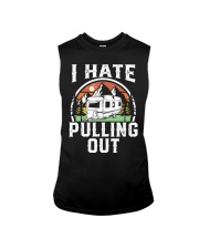 I Hate Pulling Out Funny Camper RV Sleeveless Tee tile