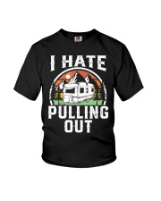 I Hate Pulling Out Funny Camper RV Youth T-Shirt tile