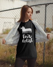 Fur Artist Funny Dog Groomer Classic T-Shirt apparel-classic-tshirt-lifestyle-07