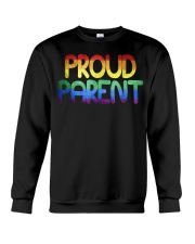 Proud Parent Gay Pride Flag 2017 LGBT Crewneck Sweatshirt tile