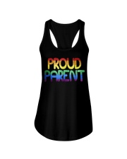 Proud Parent Gay Pride Flag 2017 LGBT Ladies Flowy Tank tile